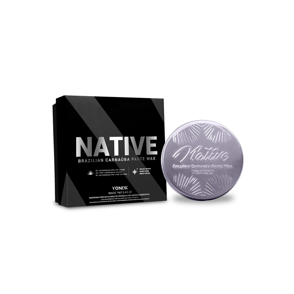 Native Carnaúba Paste Wax Black Edition 100ml Vonixx