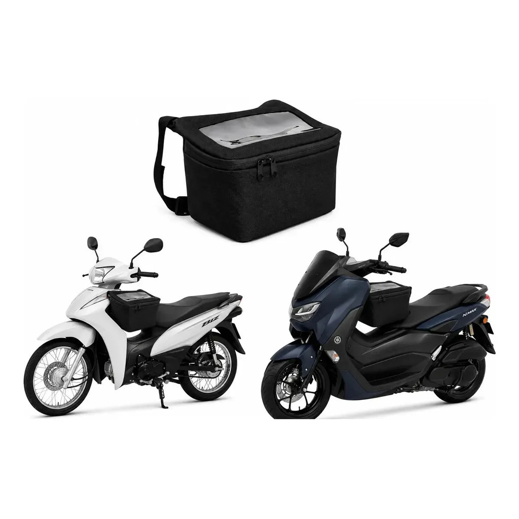 Bolsa Frontal Guidão Bike Selim Elétrica Scooter Universal