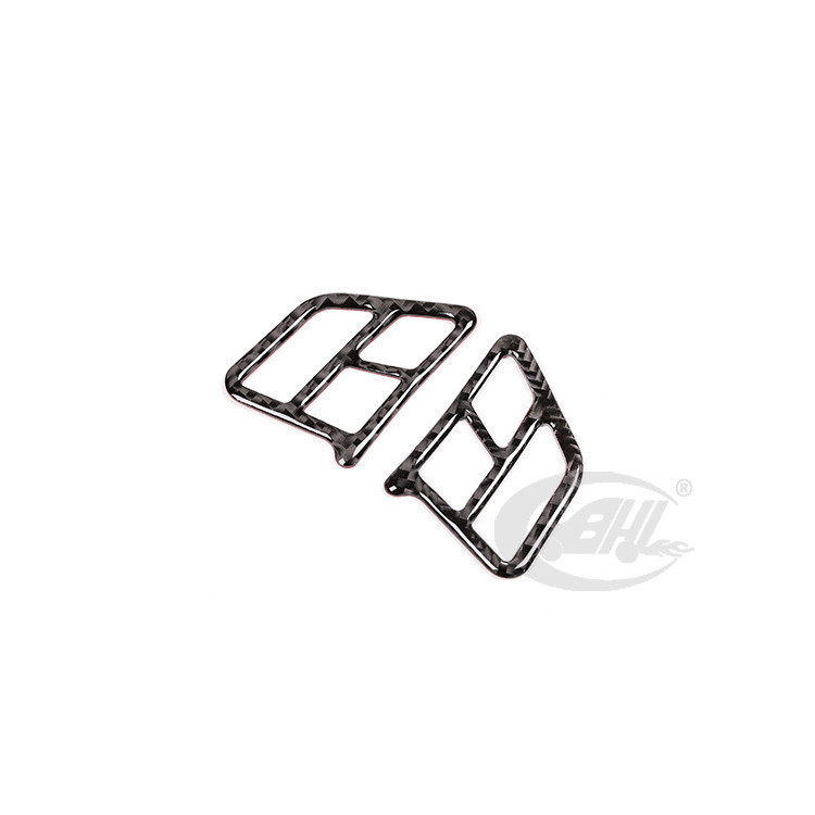 Adequado para 05-12 BMW/antigo série 3 botão do volante decoração quadro E90 E92 Interior modificação de fibra de carbon