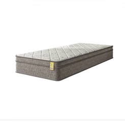 Colchão de Solteiro Dreemy Mega D45 88x188x25 Cinza com Branco Apolospuma
