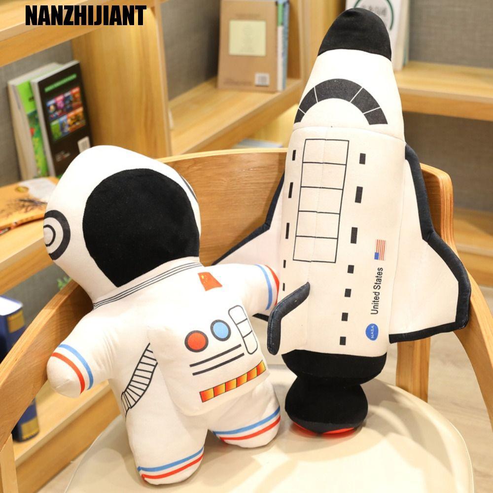 NANZHIJIANT Astronauta Brinquedos De Pelúcia Brinquedo De Nave Espacial Decoração De Casa Avião Criativo Simulação Trave