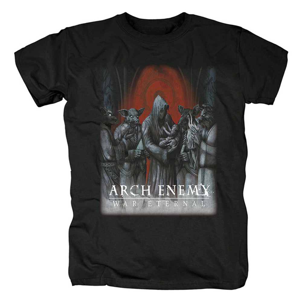 Music Soul Camiseta Unissex Arch Enemy War Eternal Suécia Metal Estampada Poderosa Moderna Estilosa Moda Rock