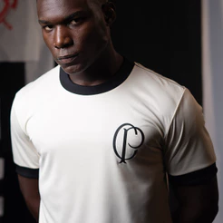 Corinthians CP 1910 Manto da Origem Off-White Masculina Oficial