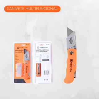 Estilete de Segurança Profissional Trapezoidal e Dobrável – Reforçado 15.5cm em Oferta na Shopee