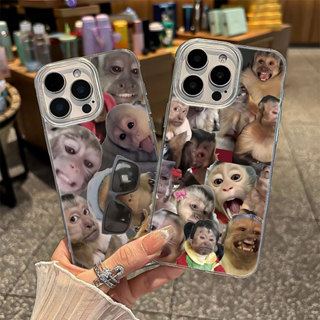 Capinha Capa Para iPhone 17 Ar 13 11 12 14 15 16 Plus Pro Max XR Macaco De Silicone Anti-Impacto em Oferta na Shopee