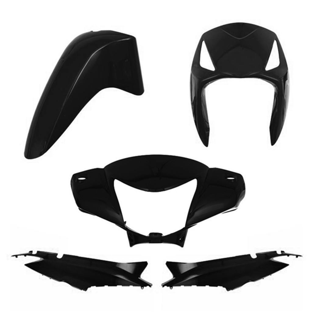 Kit Carenagem 4 Peças Cromo Forte Biz 125 Ks/es 2006 2007 2008 2009 2010 em Oferta na Shopee