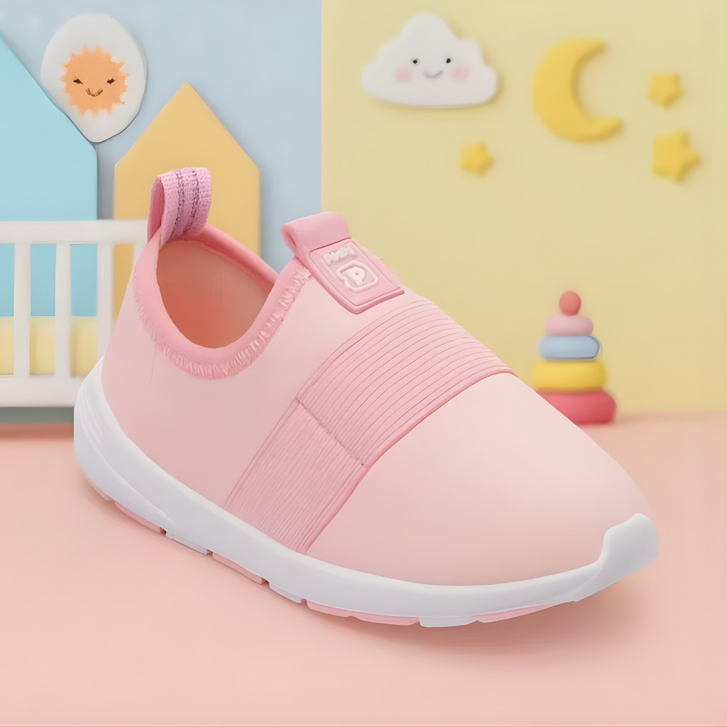 Tênis Infantil Menina Calce Facil Rosa Estiloso Confortável Numeração 23 ao 26 Campeao de Vendas 2026