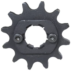 Pinhão de transmissão relação 12 dentes 428 CG125 CG150 CG160 Fan Titan Start Sport NXR125 NXR150 NXR160 Bros XRE190