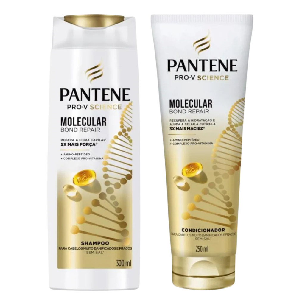 Pantene Bond Repair Molecular Pro-V Shampoo e Condicionador