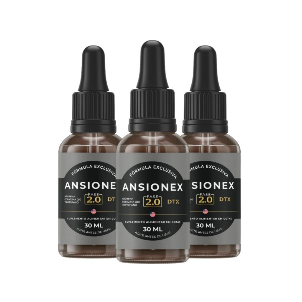 KIT 3X ANSIONEX FASE 2.0 30ML ORIGINAL