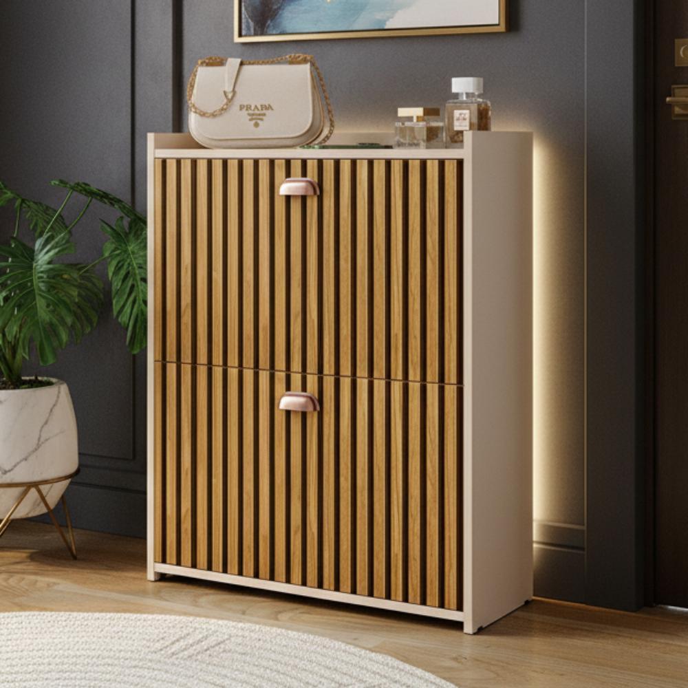 Sapateira Organizadora Pequena Apartamento 12 Pares Calçados Gavetas Basculante Decoração Quarto-RPM