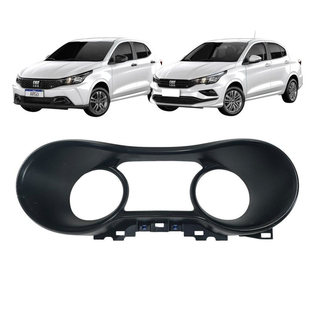 Moldura Painel Instrumentos Fiat Argo Cronos 2017 a 2025