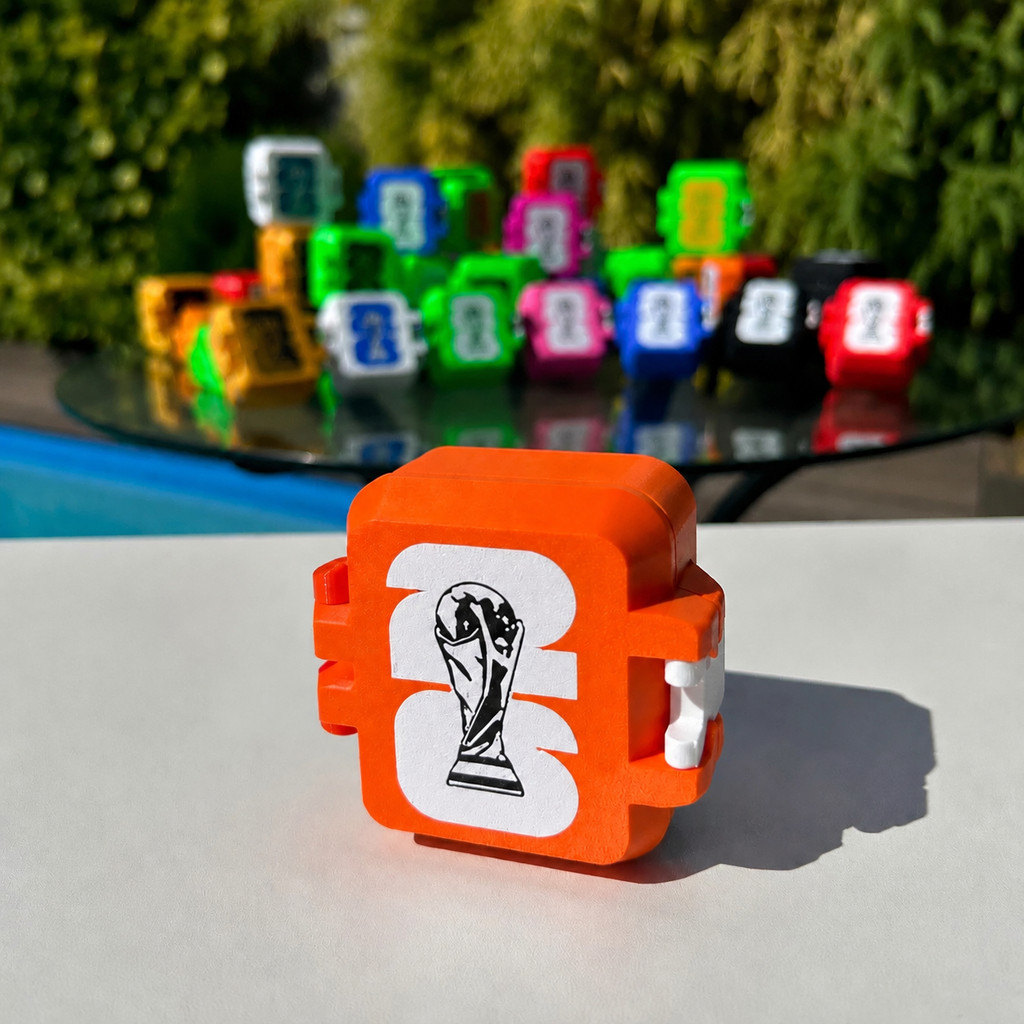 Caxinha Porta Figurinhas Copa do Mundo 2026 - Organizador Para Figurinhas de Futebol - Varias Cores Envio em 24horas