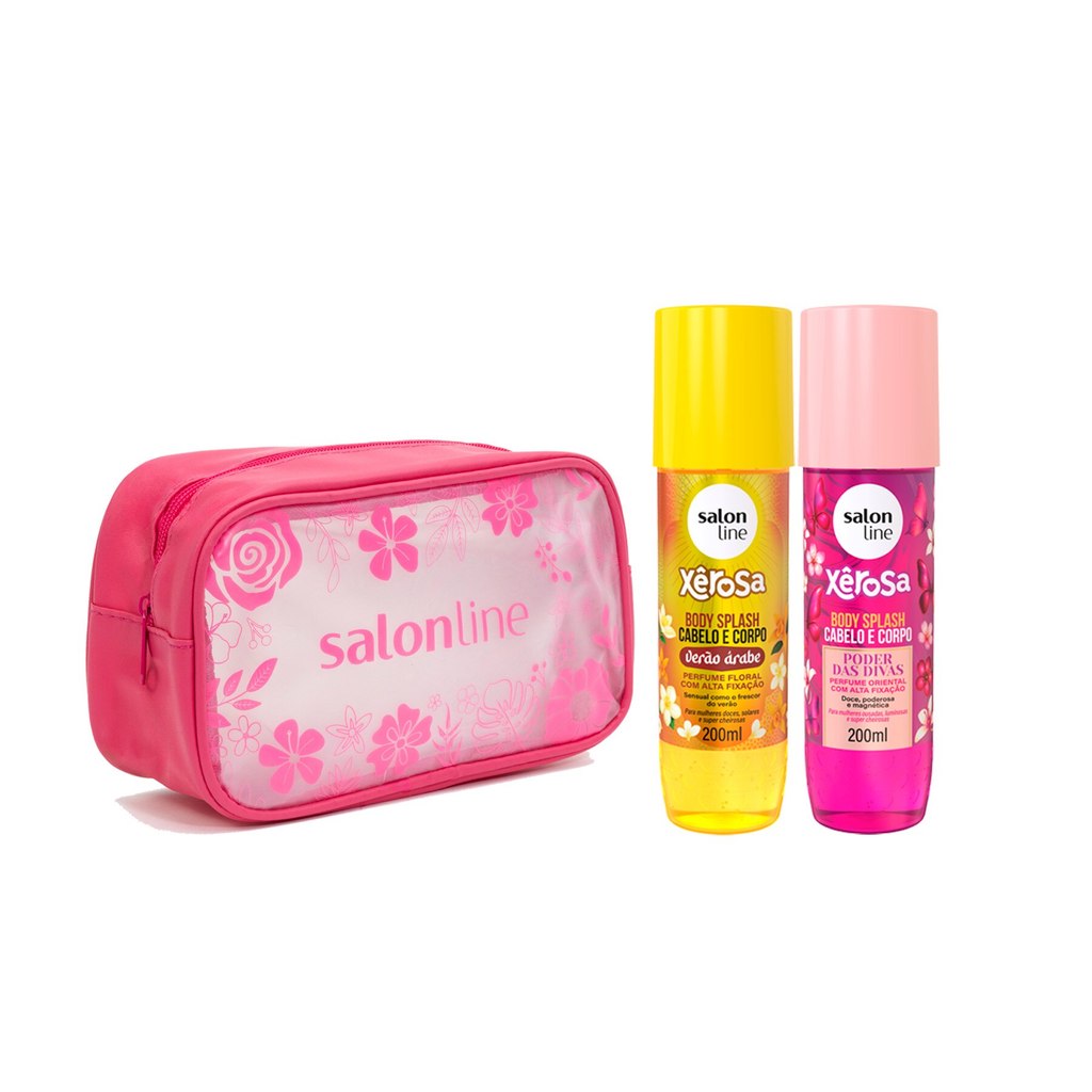 Kit Presenteável Xêrosa Body Splash Verão Árabe e Poder das Divas