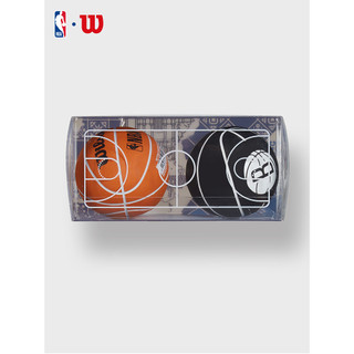 Wilson Wilson Oficial 25NBA Chinês Comemorativo Bouncy Ball Set Coleção Presente Conjunto de duas peças
