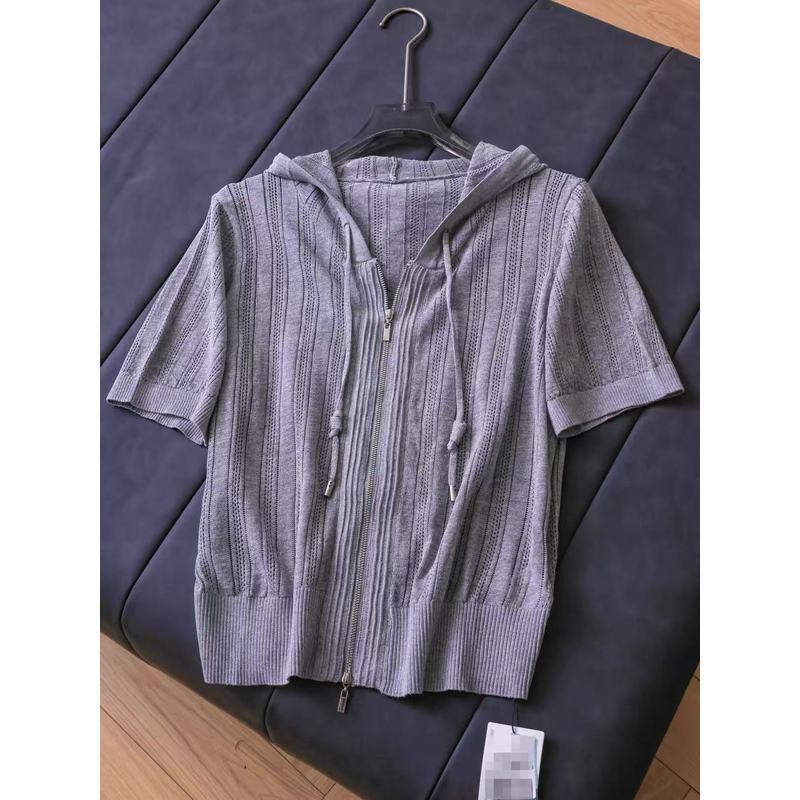 Siga a qualidade do produto estilo tiro Real cor sólida oco fino macio pele-amigável camisa feminina malha com capuz top