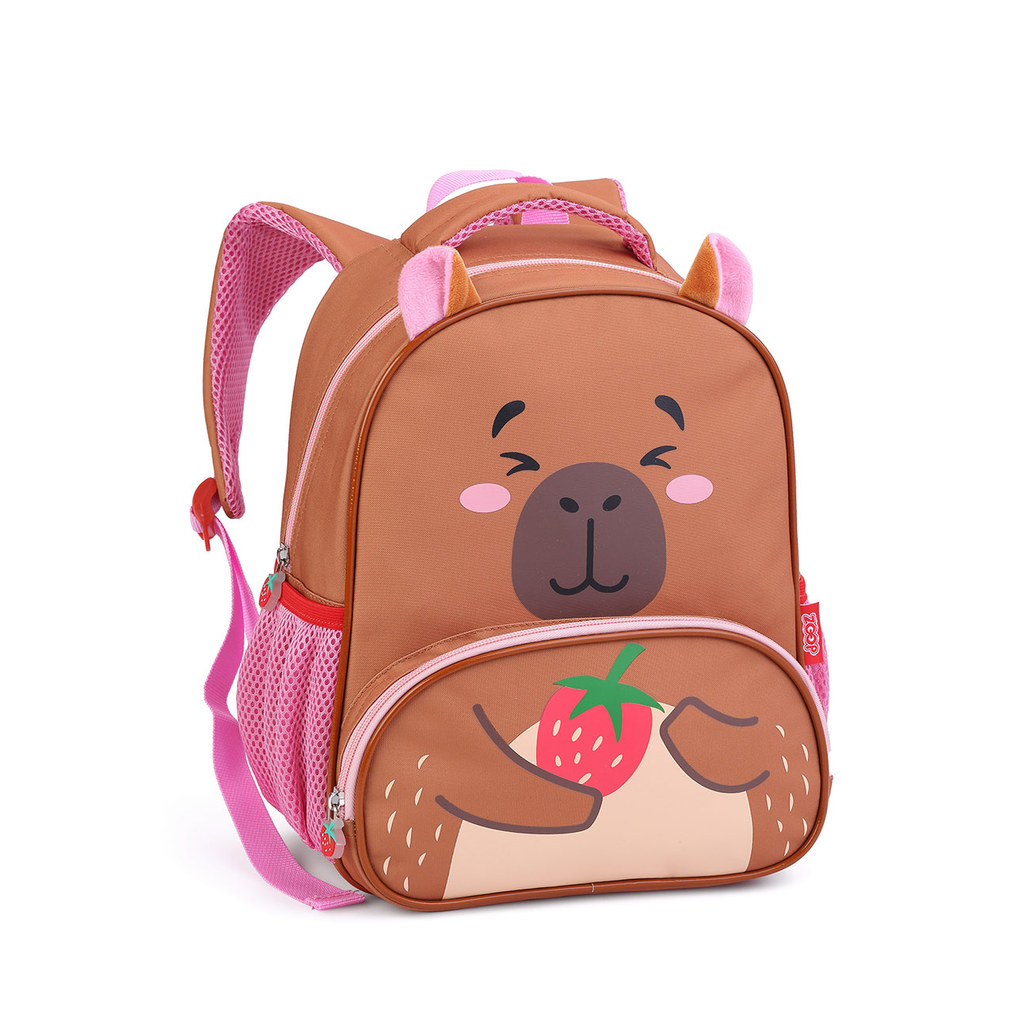 Mochila Infantil Capivara Rosa Zoop Seanite 13” Escolar Menino Menina Leve Estampa Tendência em Oferta na Shopee