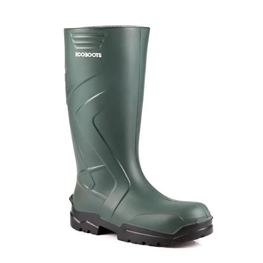 Bota Pu Ecoboots Verde Cano Longo N40  Bracol