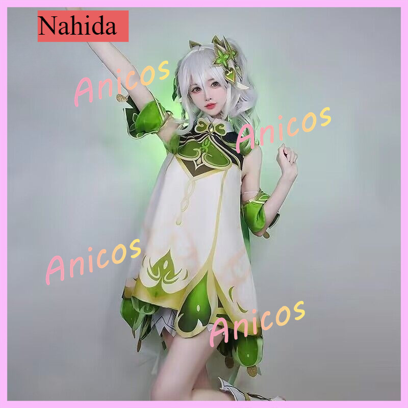 Genshin Impacto Nahida Cosplay Traje Para Adultos Crianças Eventos Peças Roupa Festa De Halloween