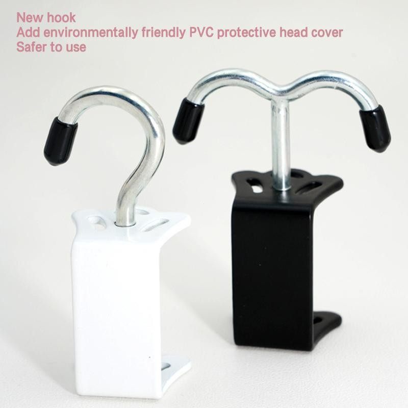 [largeloohg] Gancho De Borda De Mesa Ajustável Coroa De Metal Suspensão Fone De Ouvido Cabide Rack De Armazenamento Susp