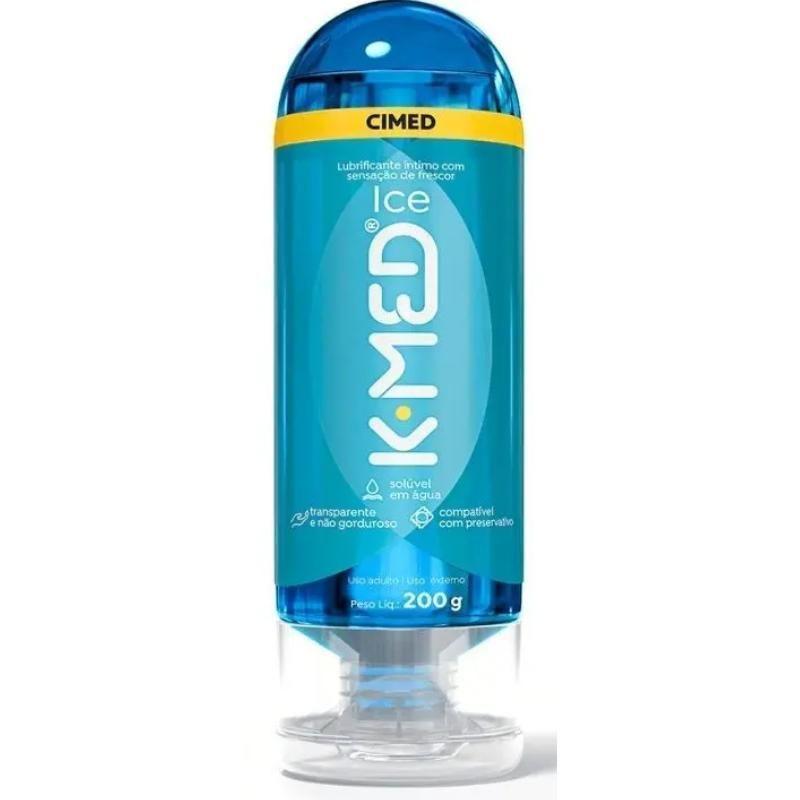 K-MED Ice Gel Lubrificante Íntimo 200g