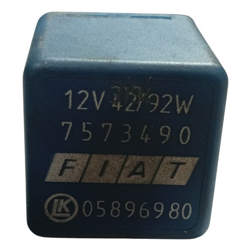 Rele 12v Pisca Chave Seta Fiat Palio Siena Azul
