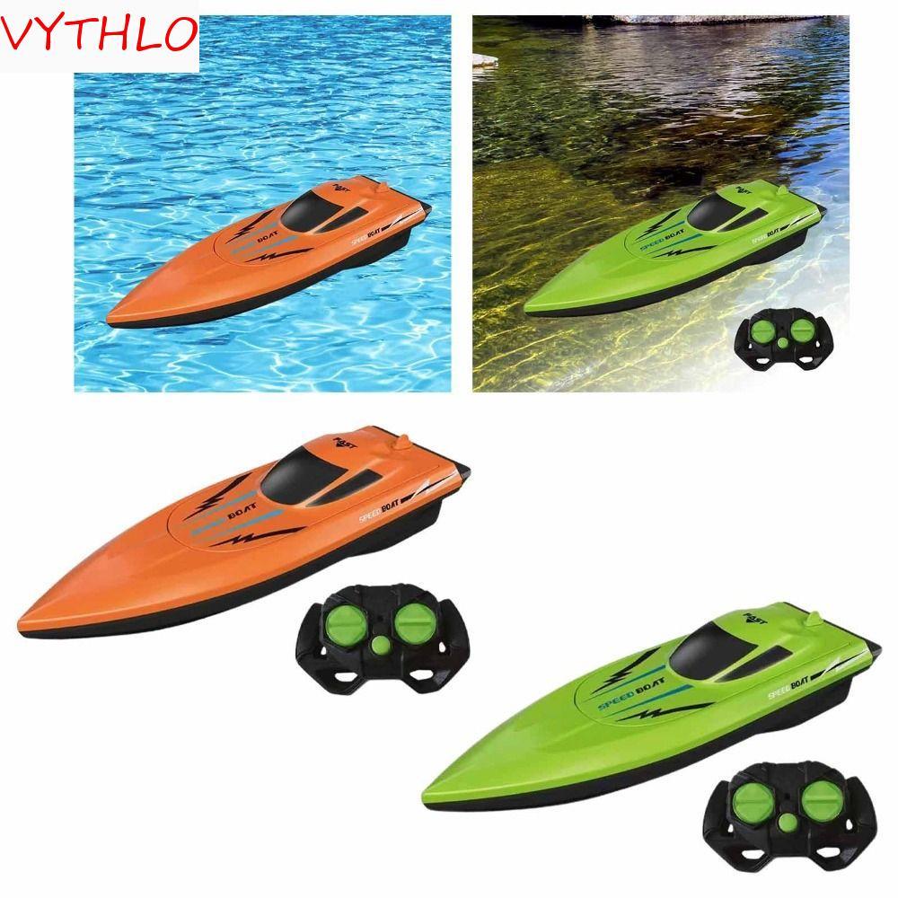 Barcos VYTHLO Racer RC , Barco À Vela Prova D'água Com Controle Remoto , Brinquedo Elétrico De Lancha Sem Fio De Alta Ve