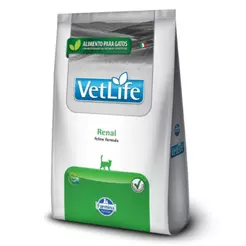 Ração Farmina VetLife Natural Gatos Com Problemas Renais 2Kg