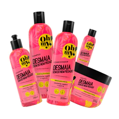 Kit Desmaia sem dó nem piedade! 300ml Oh My (6 itens) | Hidratação intensa para todos os tipos de cabelo