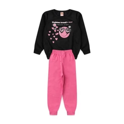 Conjunto Feminino Infantil Tendência Da Moda