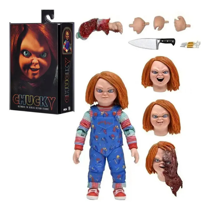 Action Figure Boneco Chucky Nova Versão Serie Neca
