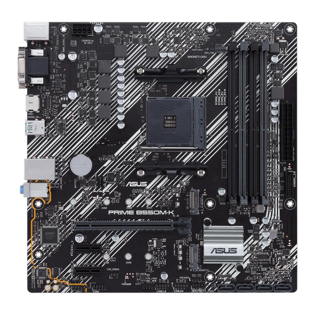 Placa Mãe Asus Prime B550M-K ARGB - 90MB1GC0-M0EAY0