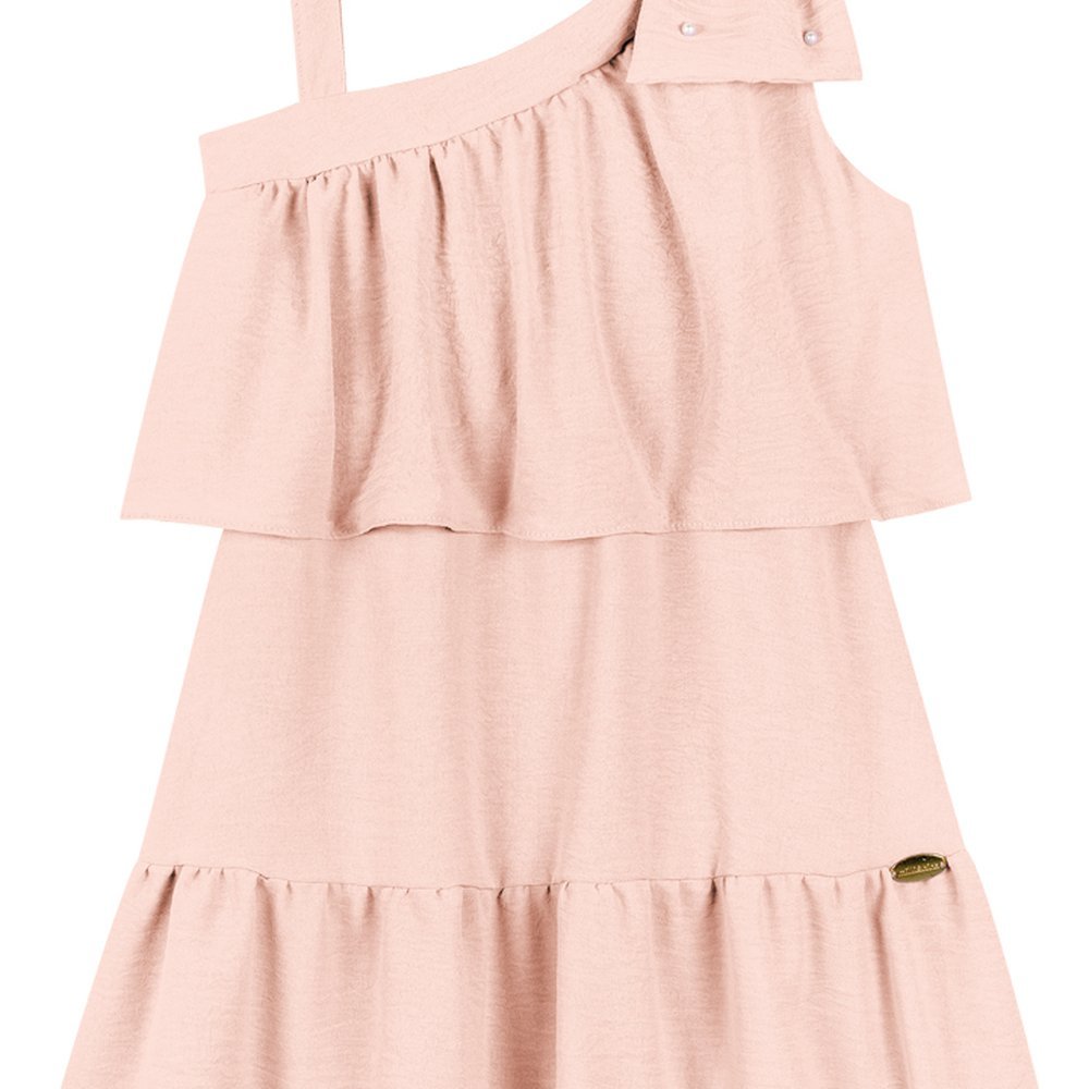 VESTIDO MENINA EM TECIDO WIND em Oferta na Shopee