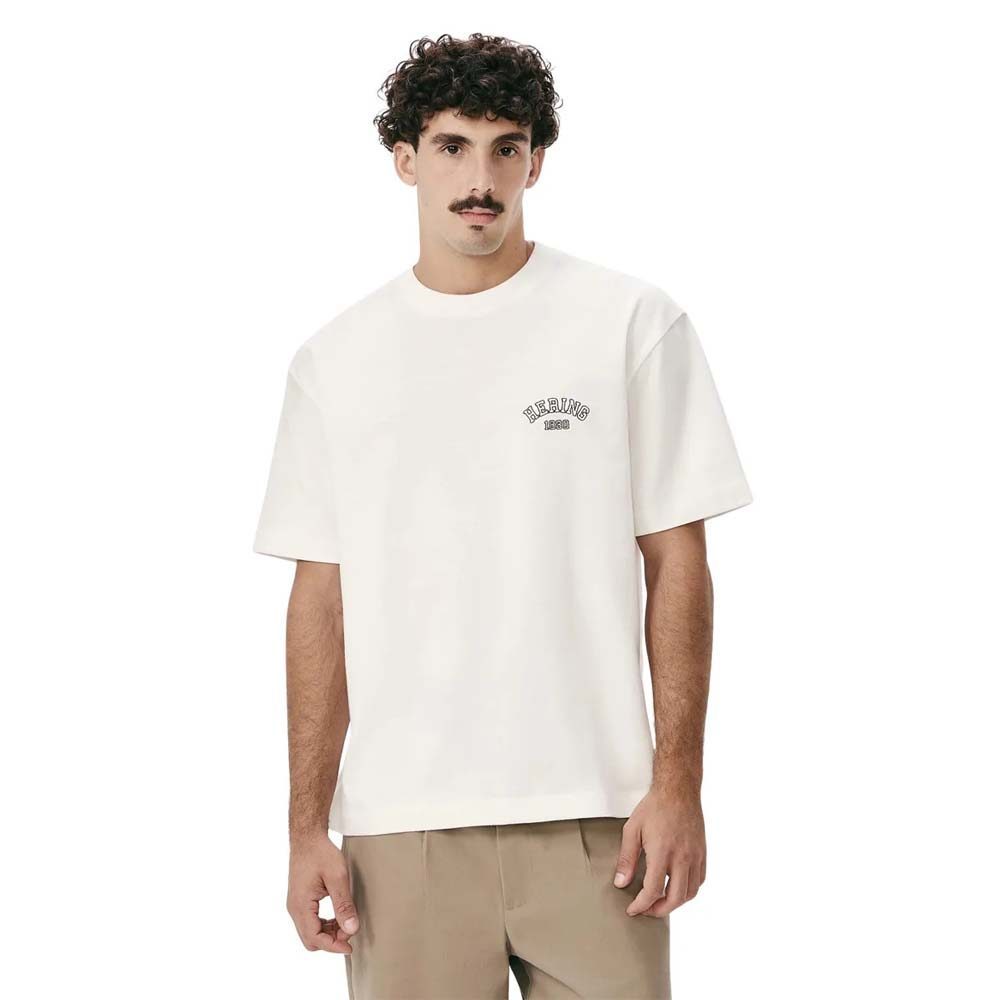 Camiseta Hering Relaxed Manga Curta Com Bordado