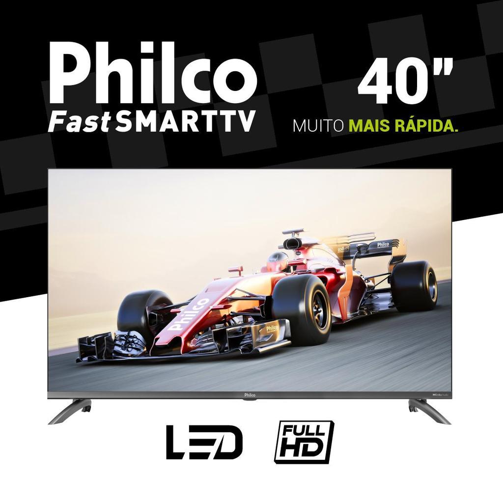 Detalhes do Smart TV 40” Philco PTV40M9GACGB LED Android TV Dolby Audio