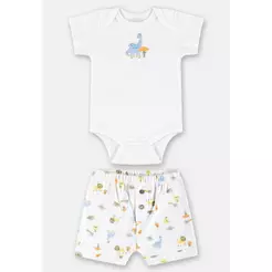 Conjunto Suedine para Bebê Menino Up Baby