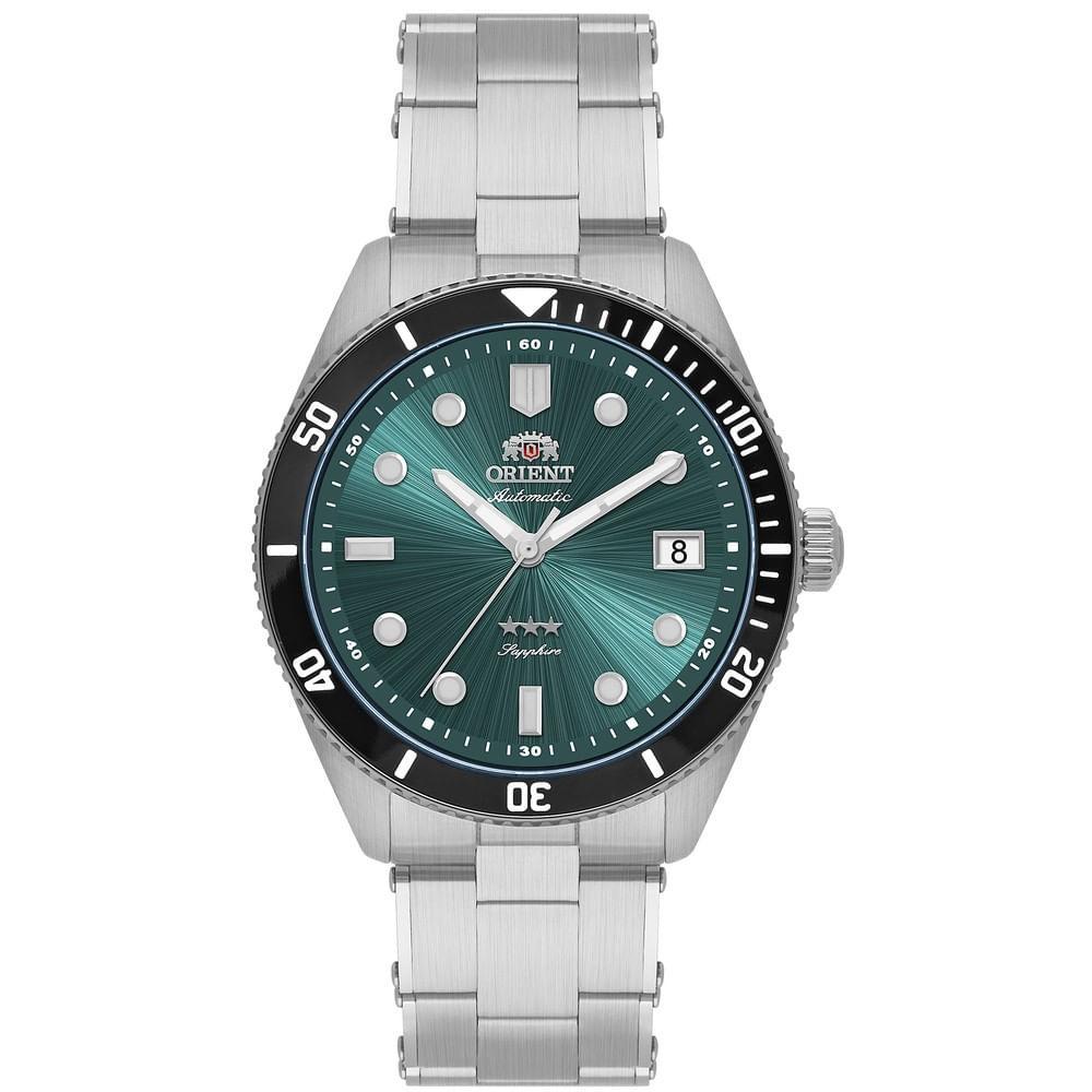 Relógio Masculino Orient 3 Estrela Automático NH3SS016 E1SX Verde