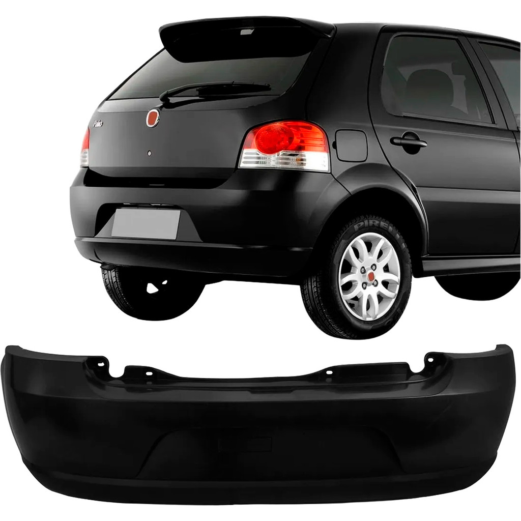 Parachoque Traseiro Palio 2008 2009 2010 2011 2012 2013 2014 em Oferta na Shopee