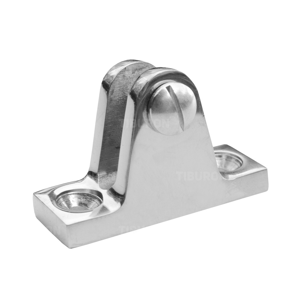 Base P/ Capota 7/8" Aço Inox Náutica Barco Lancha Original
