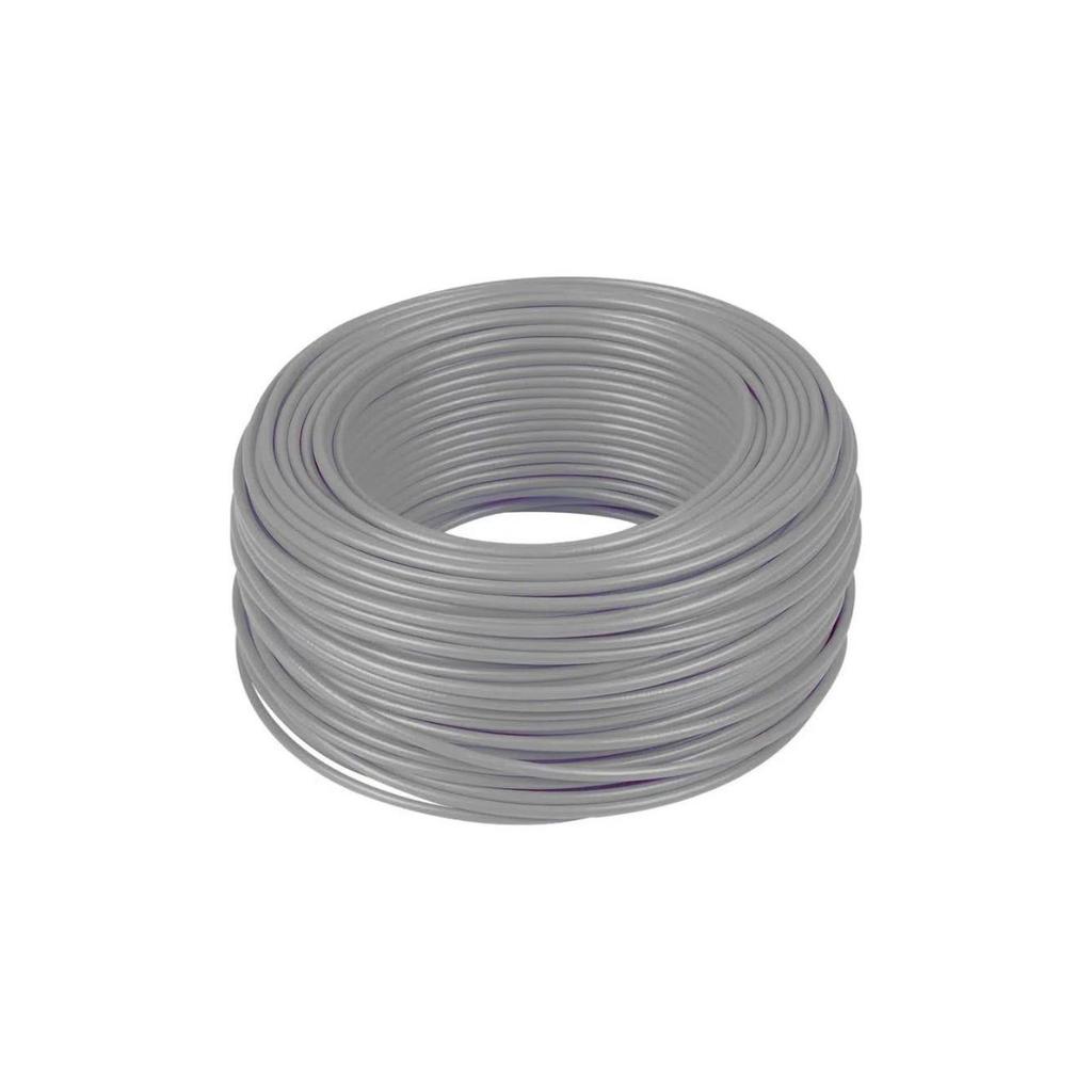 Cabo Automotivo Permak 0.75Mm Cinza 100M