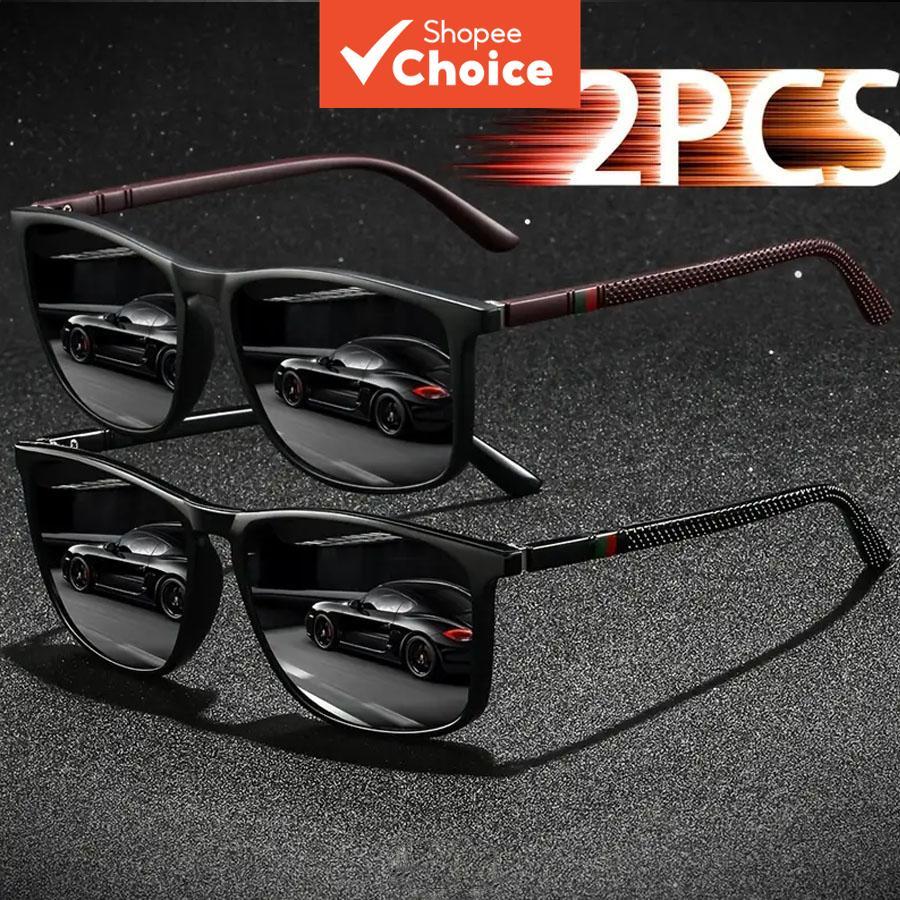 Óculos De Sol Retangulares Vintage Masculino Feminino Uv400 Moda Retrô