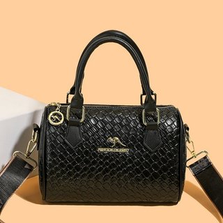 Bolsa mensageiro feminina, bolsa de ombro feminina, sacola feminina, grande capacidade, elegante, combinada, bolsa balde