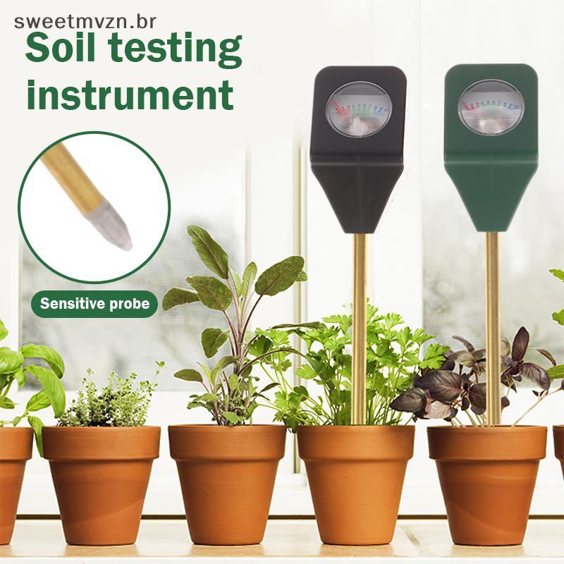 sweetmvzn Monitor Portátil De Umidade Do Solo Medidor Teste De Rega De Plantas Flor Em Vaso Ferramenta De Medição Seca E