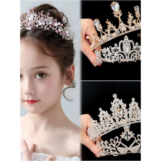 Coroa Headwear aniversário princesa dezoito anos de idade adulto presente menina bandana nupcial strass bandana menina c