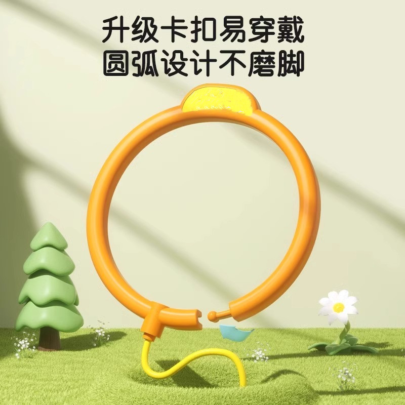 Bola quicando luminosa infantil luminosa piscando saltando futebol pé capa pé balanço hoop pé Hula hoop único pé balanço