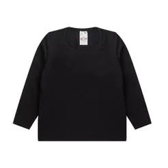 Blusa Termica Juvenil Segunda Pele Select Preto