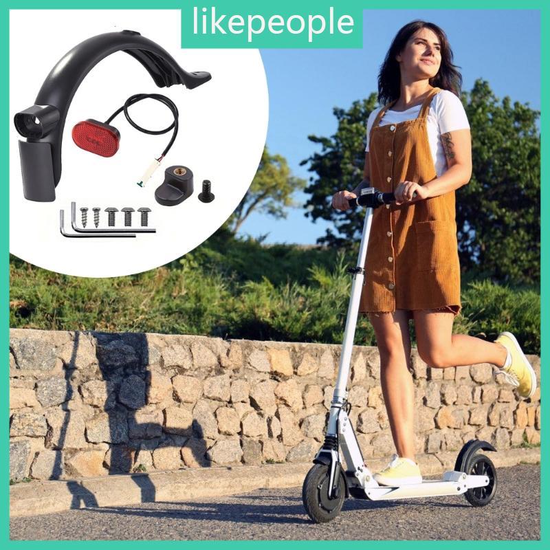 Como Luz Traseira Do Guarda-Lamas Para Peça Freio Scooter Elétrica Fácil Instalar