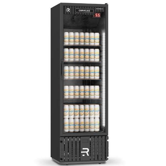 Visa Cooler Cervejeira Porta de Vidro 400 Litros Ar forçado VCCE-400PDVS PR_PR 220v – Refrimate