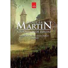 Livro A Tormenta de Espadas As Crônicas De Gelo e Fogo Livro Três de George R. R. Martin e Tradução de Jo... 8001488