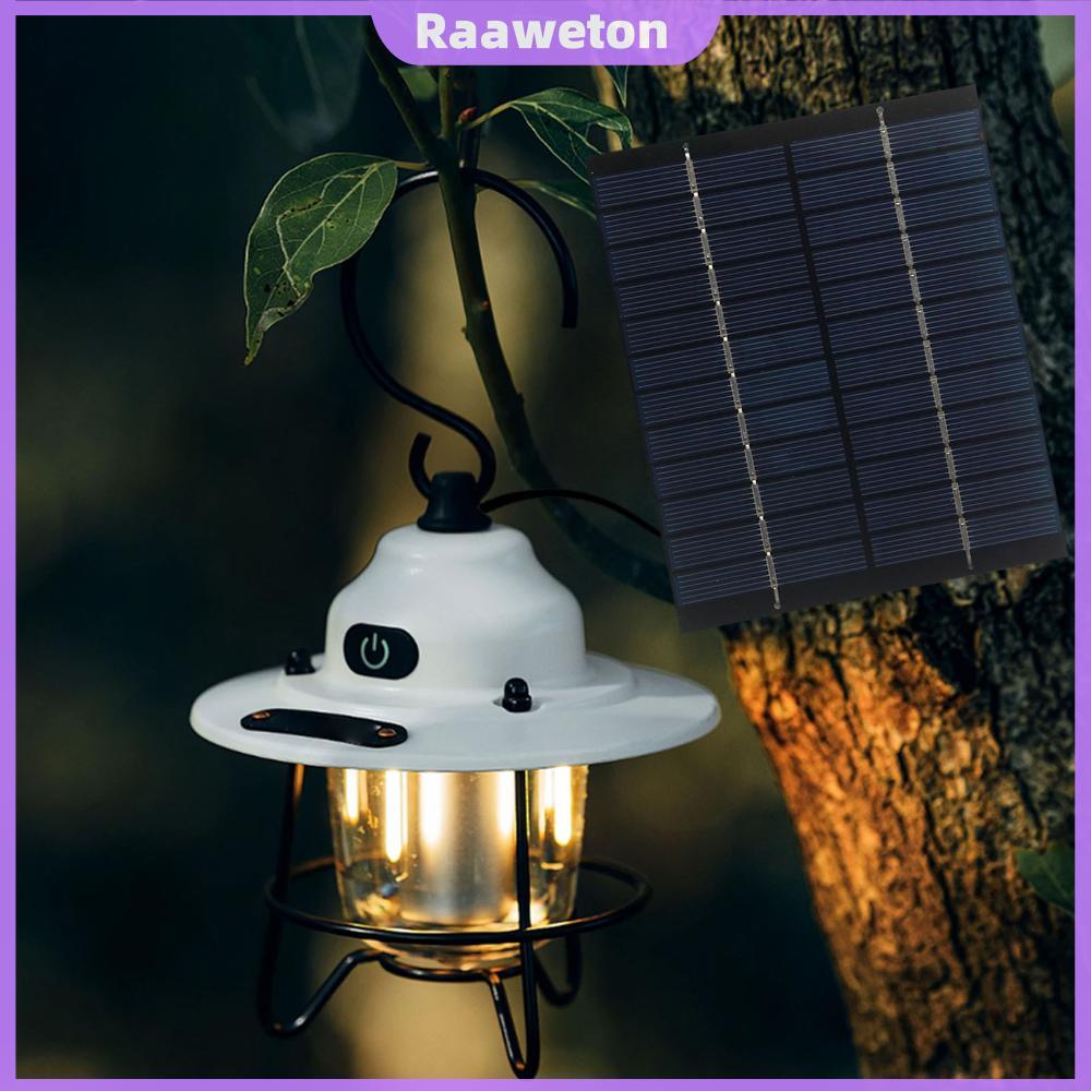 Painel Solar 2W 12V Com Porta Tipo C Carregador De Portátil Para Câmera Bateria Recarregável [Raaaweton.br]